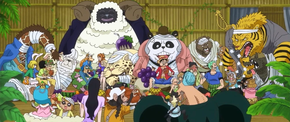 Pekoms in One Piece.