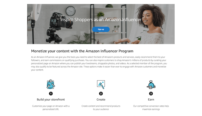 amazon influencers program