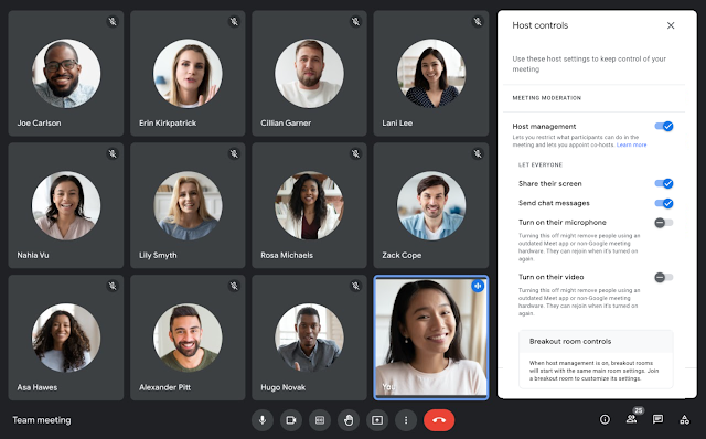 Novedades Google Chat Meet y Calendario