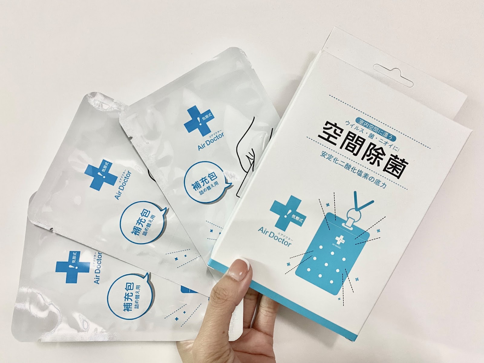 AirDoctor 氣態式空間除菌瓶外觀、包裝