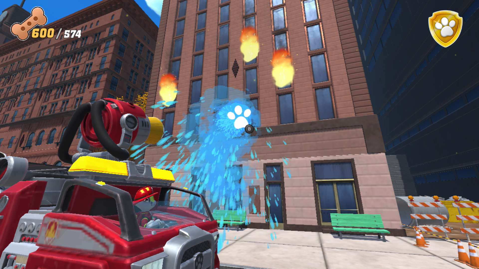 paw patrol the movie: adventure city calls gameplay