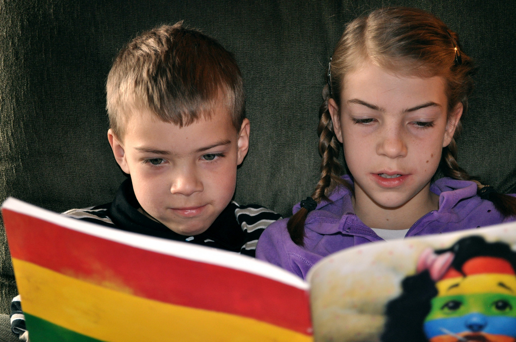 kabongo kids reading | goodncrazy.com | Carissa Rogers | Flickr