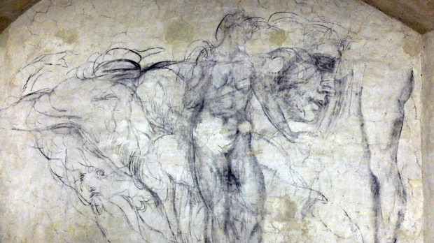 Nhà thờ ở Florence có một căn phòng bí mật với các bức vẽ phác của Michelangelo