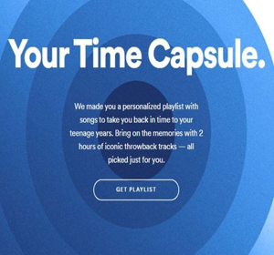 cara membuat spotify time capsule