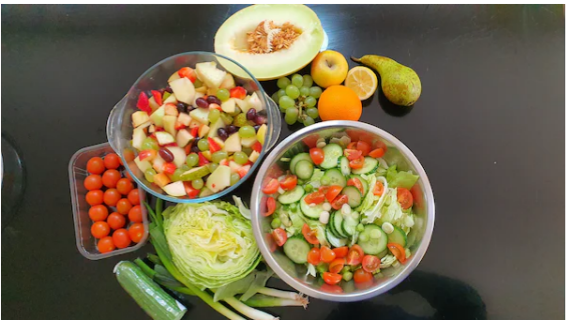 delicious and healthy spring salads