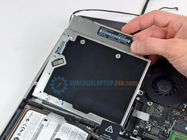 Hướng dẫn lắp ổ cứng HDD vào Optibay 