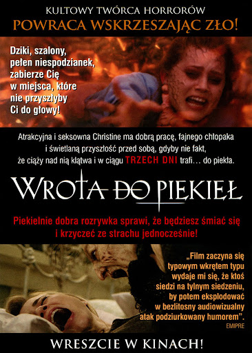 Tył ulotki filmu 'Wrota Do Piekieł'