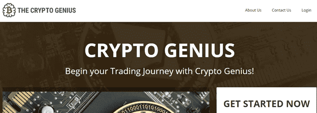 Интерфейс Crypto Genius