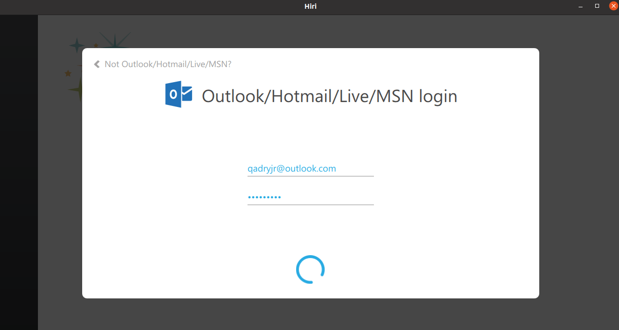 Outlook login