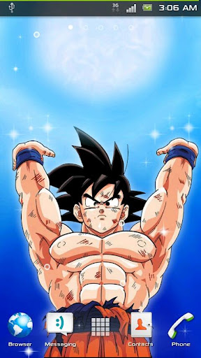 Spirit Bomb Live Wallpaper apk