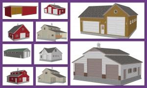 10 Barn Plans1 300x180 $1 CAD House Plans