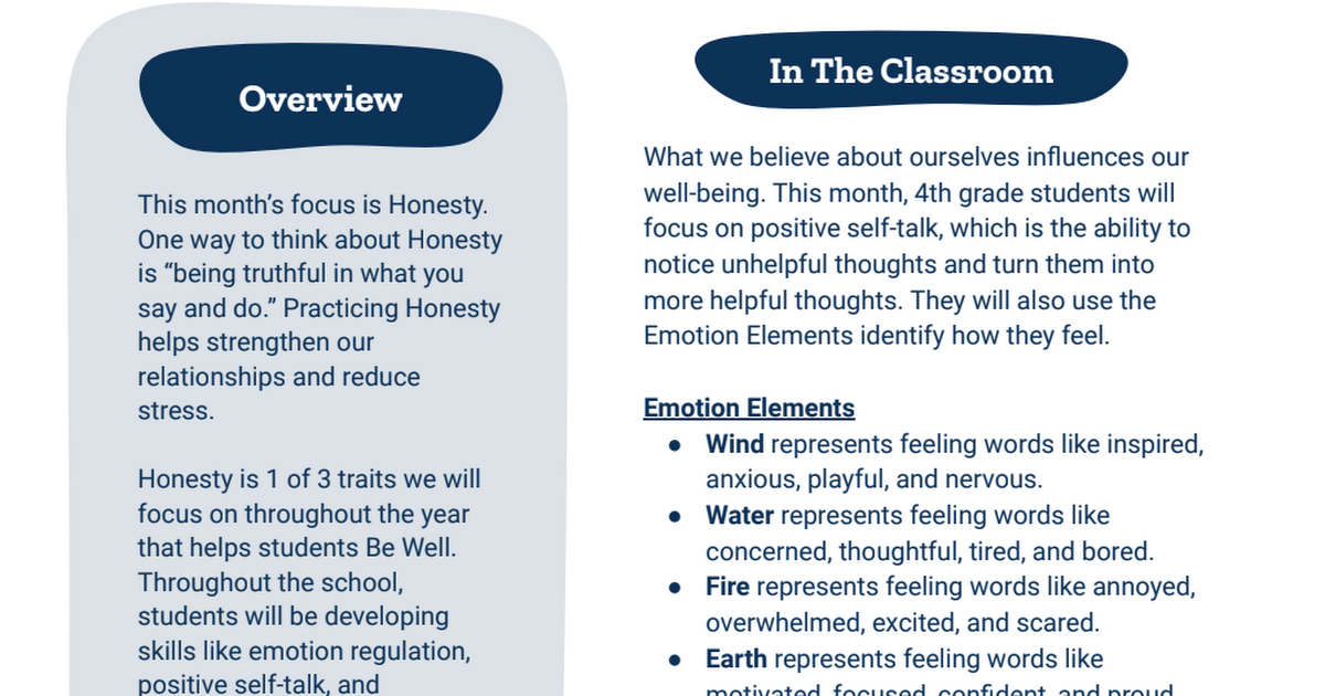 4th Grade- Honesty.pdf