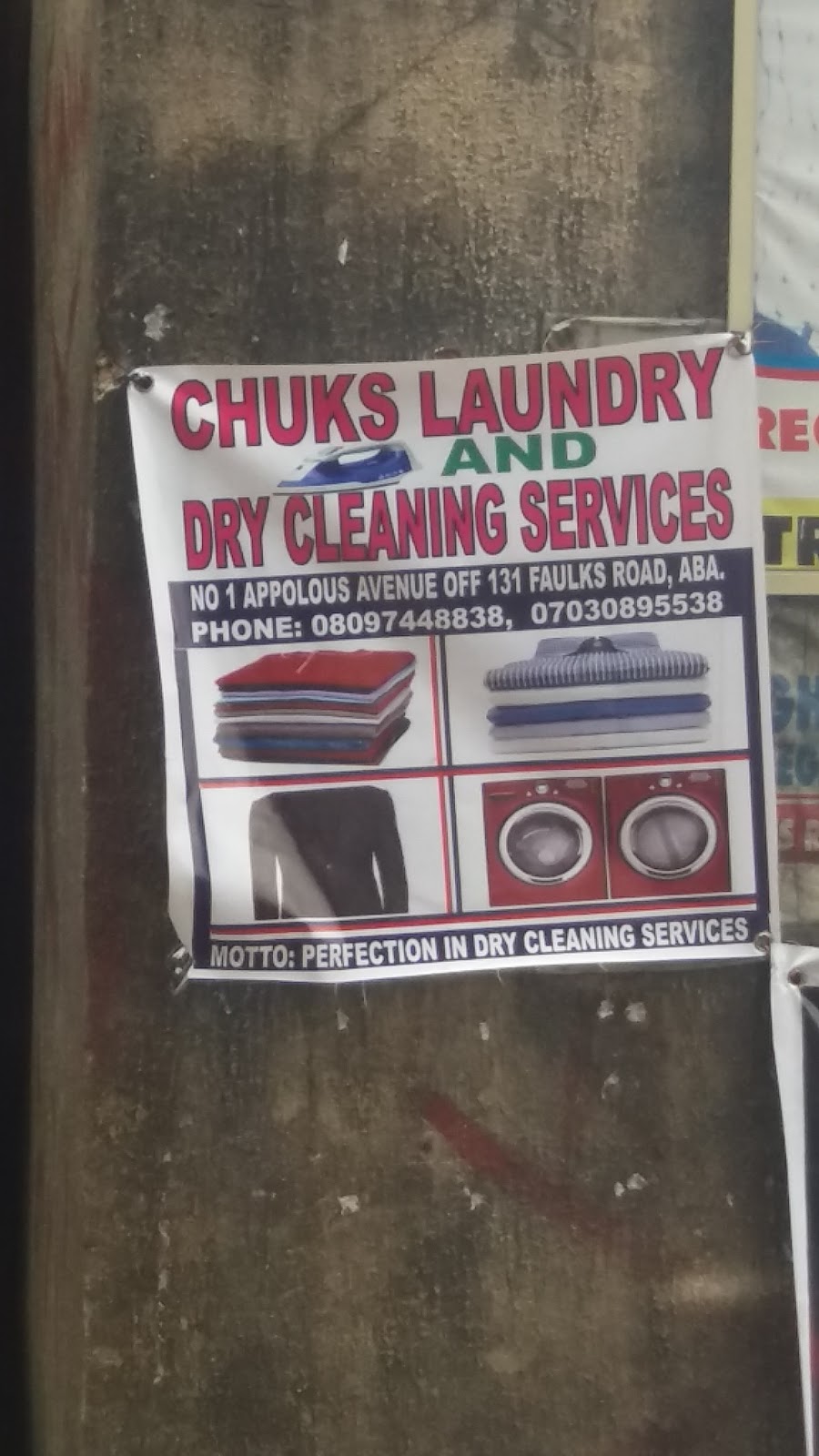 Chuks Laundry And Dry Cleaning Services