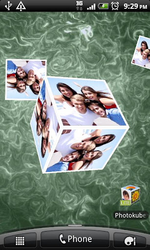 Download Photo Cube Lite Live Wallpaper apk