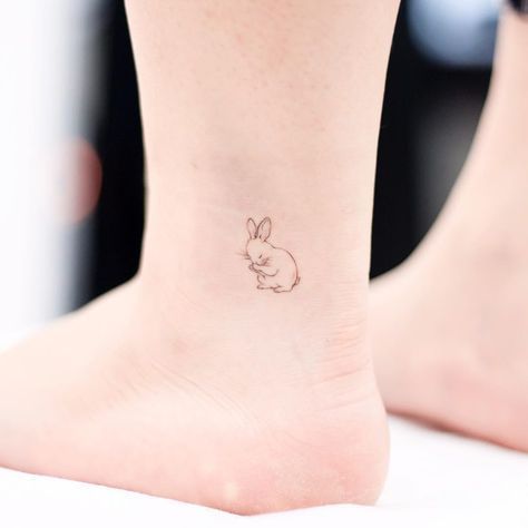 ลายสักกระต่าย เล็กๆ8
