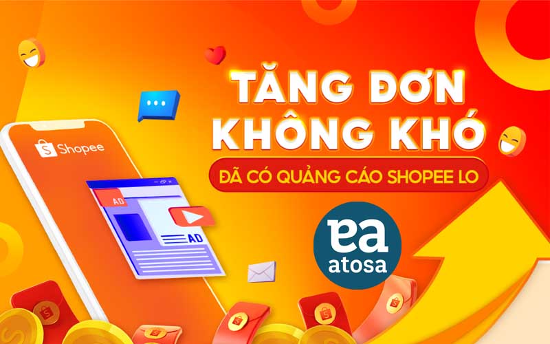 Dịch vụ quảng cáo Shopee tại Atosa.asia