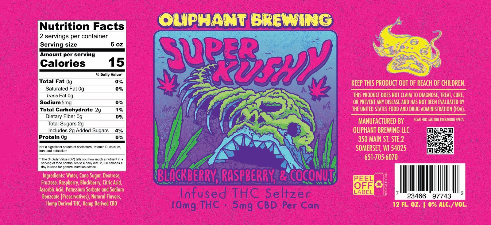 Oliphant Brewing Co Super Kushy