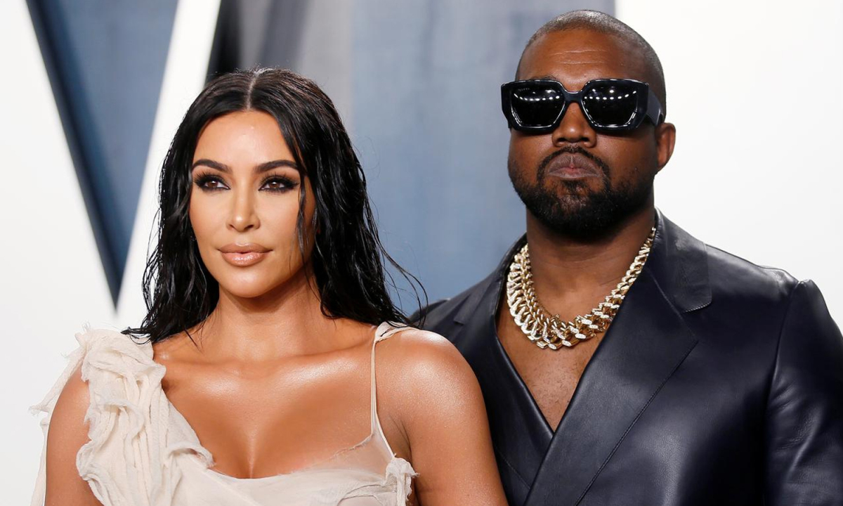 Kim Kardashian and Kanye West