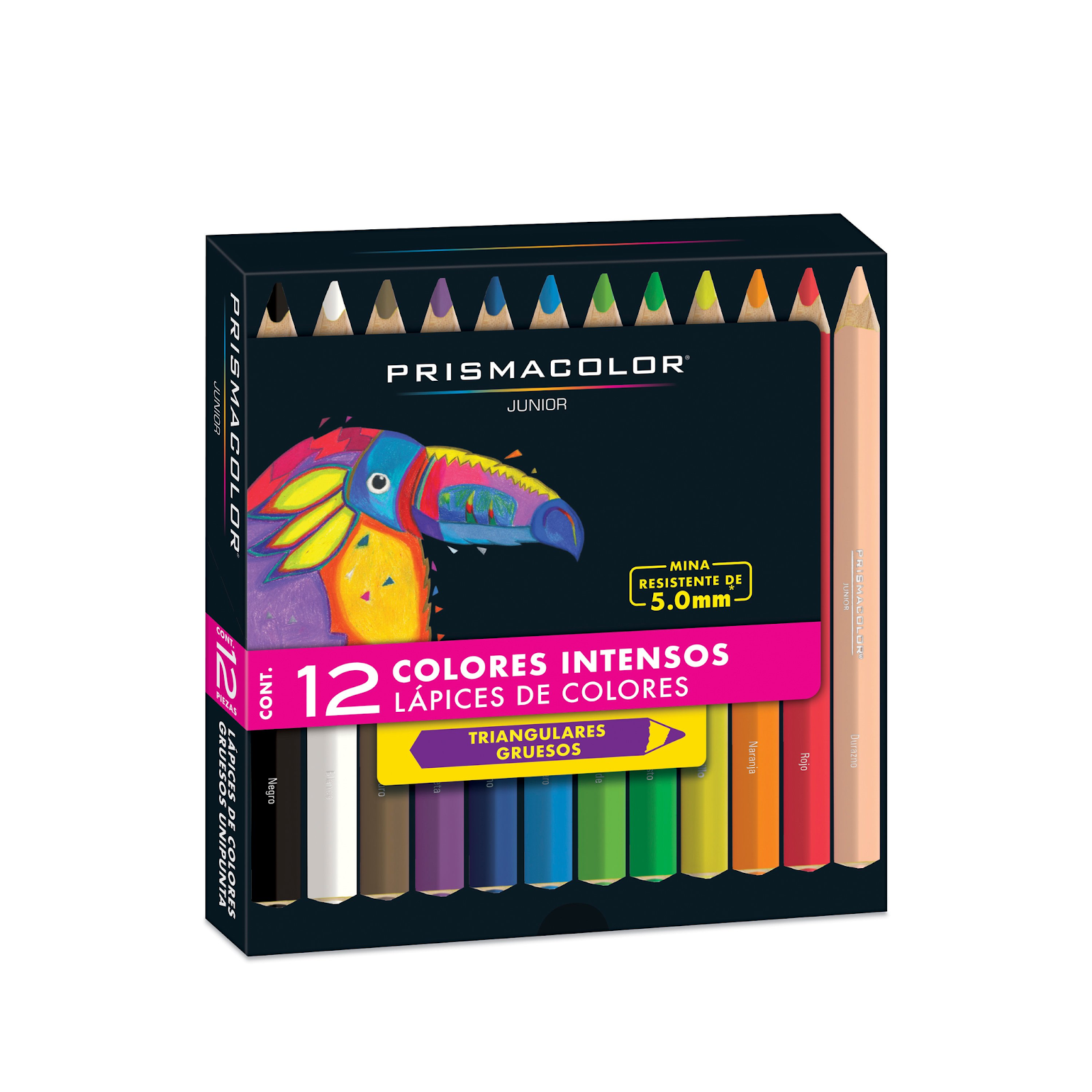 Colores Pirsmacolor Triangulares Gruesos