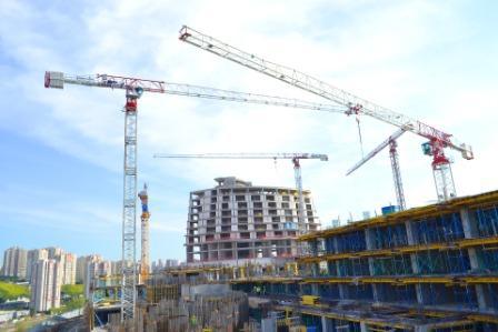 gambar alat berat tower crane