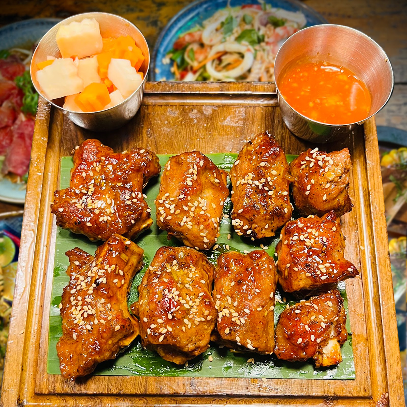 Sườn nướng mật ong