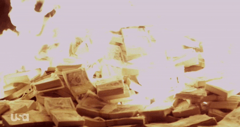  season 2 fire money usa burn GIF