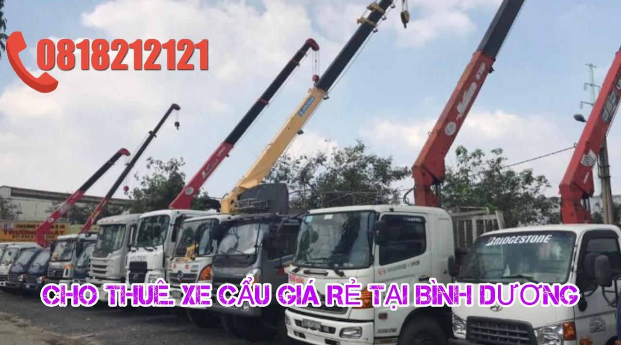 Cho thuê xe cần cẩu tại tphcm cực kỳ uy tín