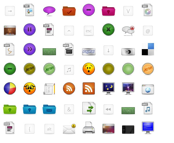 icon thiết kế web