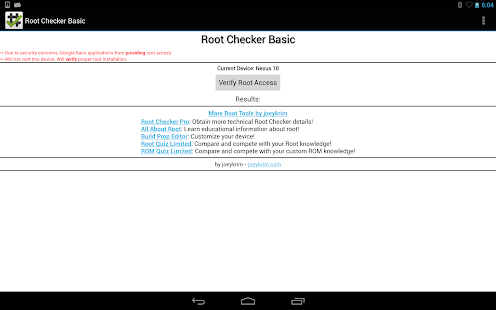 Root Checker apk Review