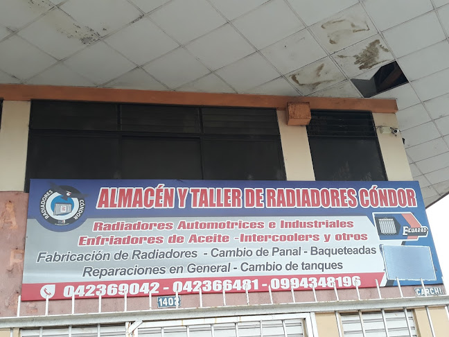 Opiniones de Almacen Y Taller Radiadores Condor en Guayaquil - Concesionario de automóviles