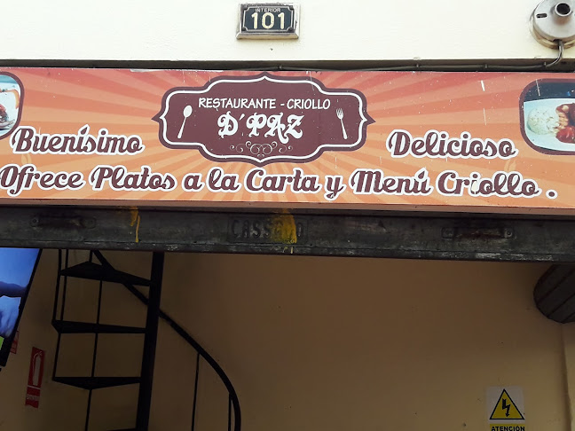 Opiniones de Restaurante - Criollo D'Paz en Lima - Restaurante
