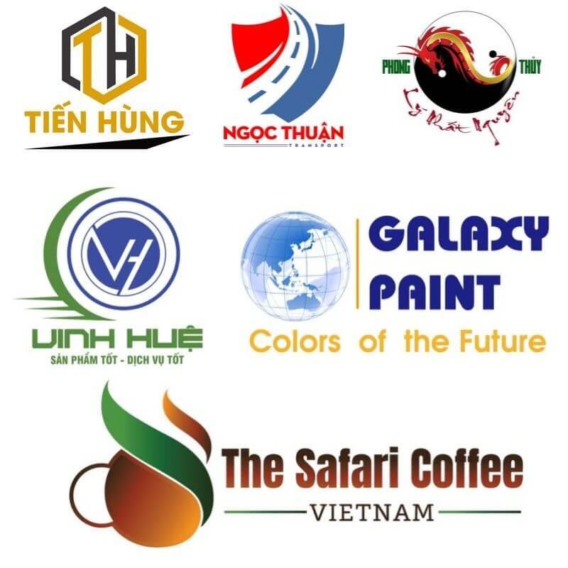 Các sản phẩm thiết kế logo đã thực hiện tại Rubic