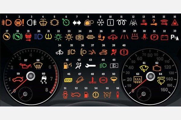Dashboard Warning Lights In Toyota
