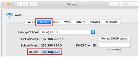 IP address of TP-Link Router