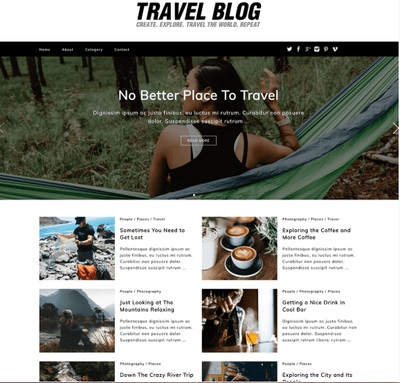 free travel blog