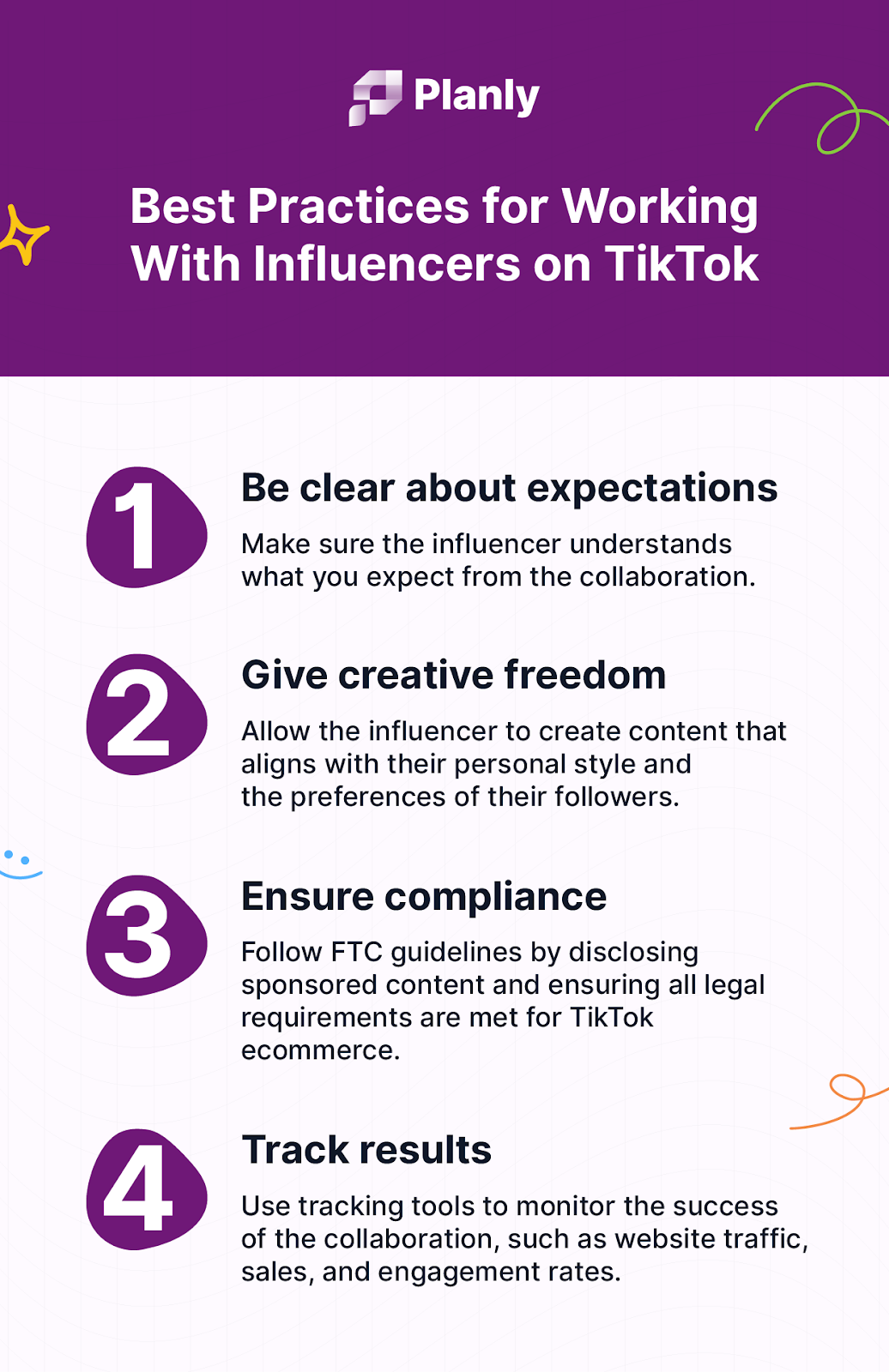 Best practices for working with influencers on TikTok