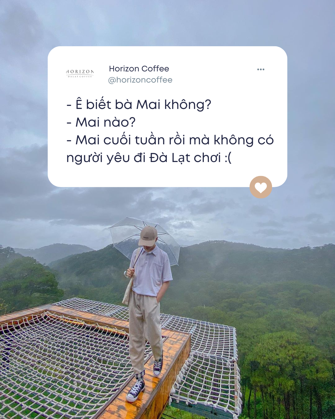 Horizon Coffee - Checkin Khu Vườn Trên Mây Tại Đà Lạt