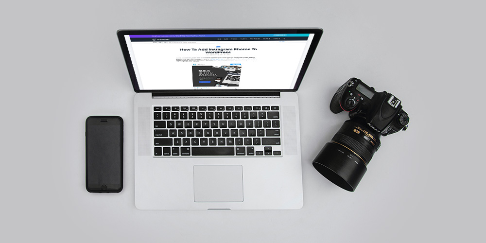 Como adicionar fotos do Instagram ao WordPress