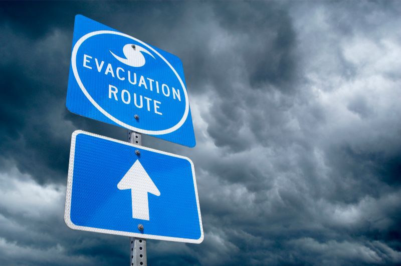 How to plan a safe evacuation route in an RV