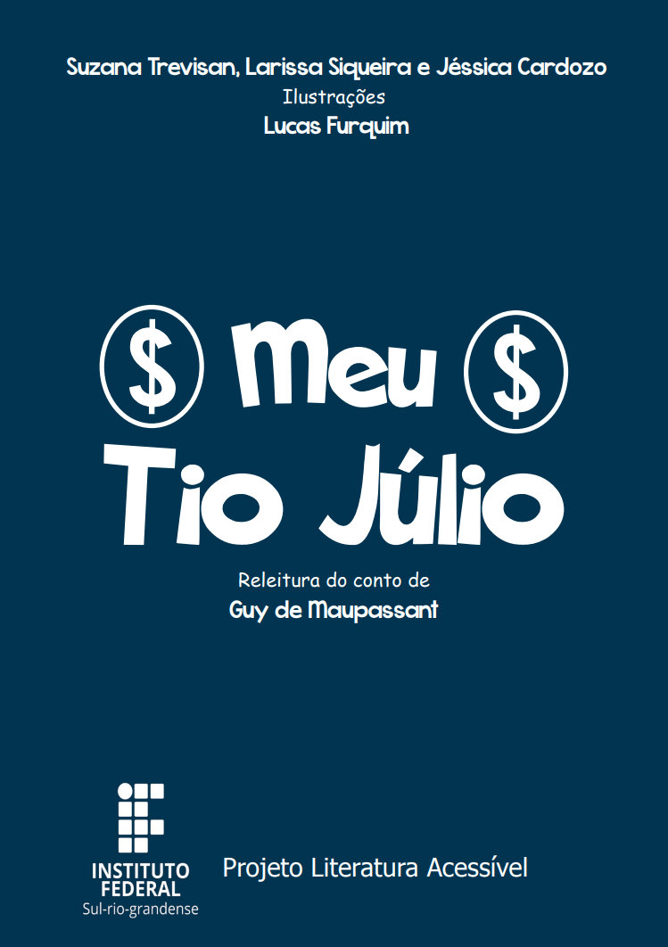Imagem da capa do livro "Meu Tio Júlio Releitura". 