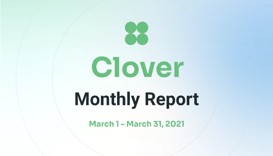 Clover monthly report