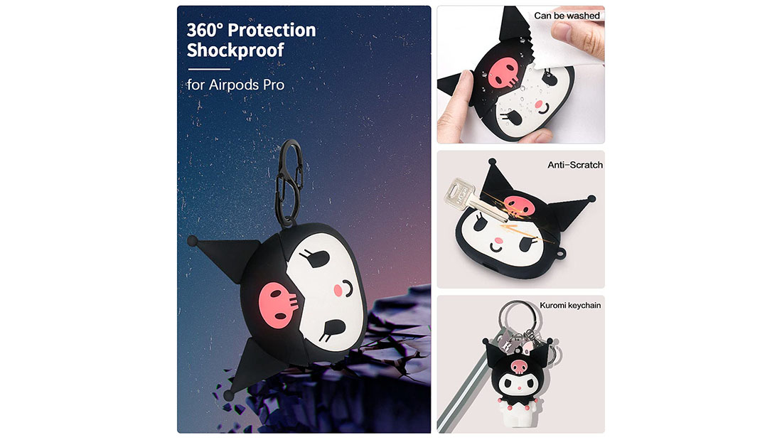 sanrio kuromi cool airpod cases wholesale gift shop items