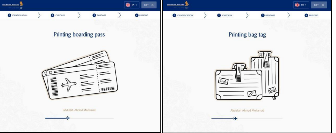 singapore airlines self service boarding pass print