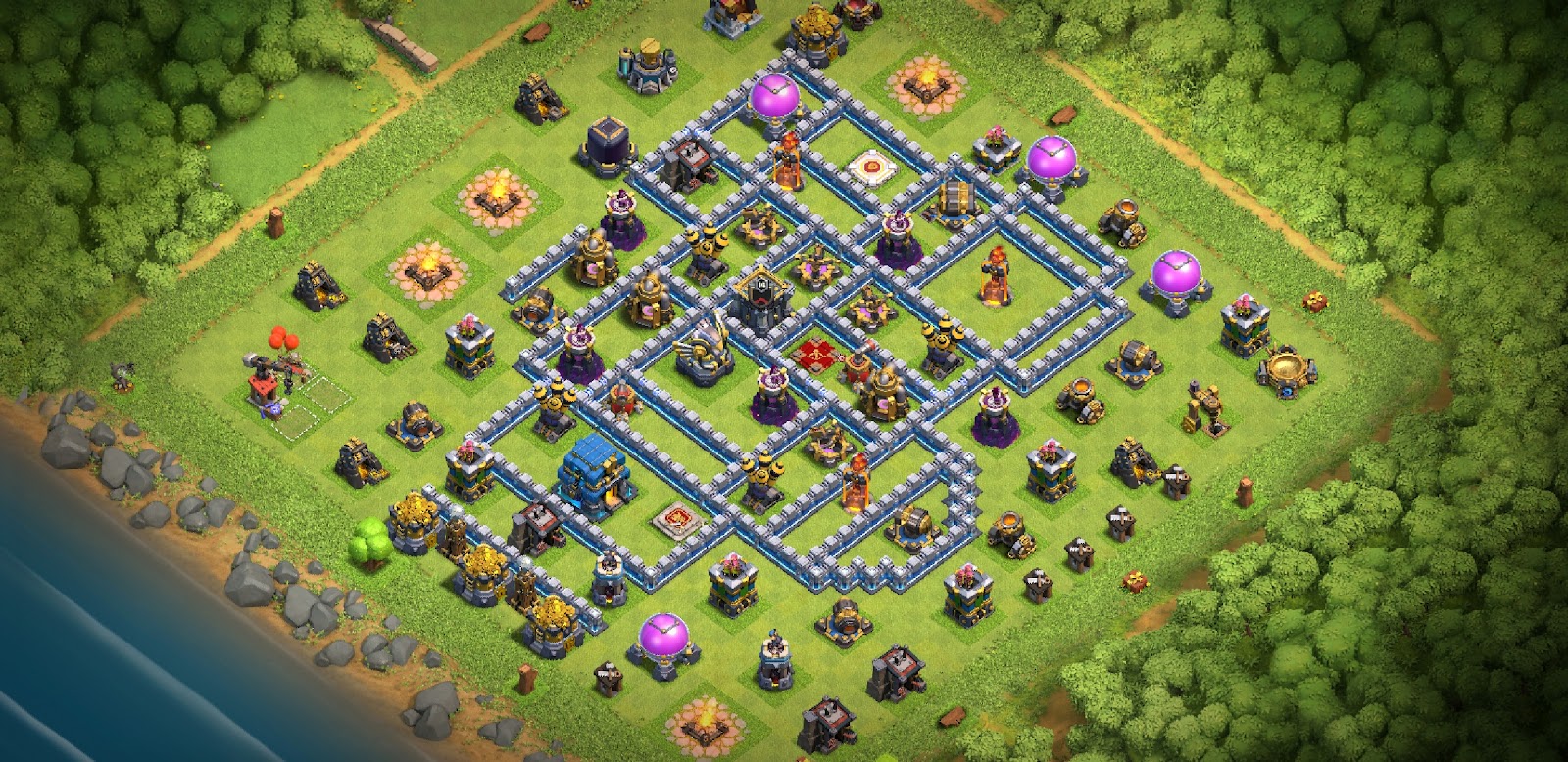 Clash Of Clans Townhall 12 Base Building Guide Gachazone