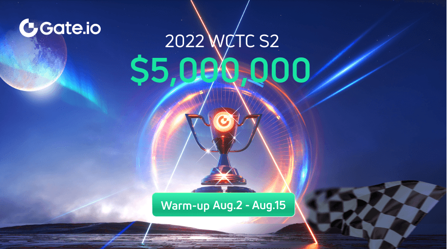 Gate.io WCTC S2 Dünya Kupası Trading Yarışması 5 Milyon Dolarlık Ödül Havuzuyla Warm-up Şimdi Açılıyor