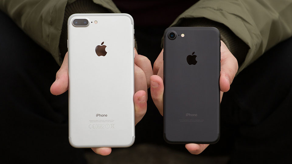 5 điểm khác biệt giữa iPhone 7 Plus và iPhone 7