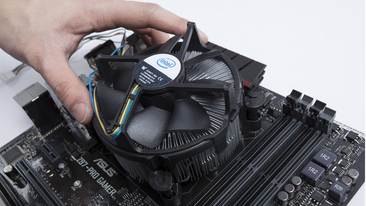 Replacing a CPU fan