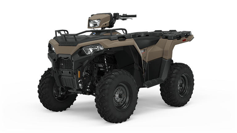 Brown and Black Polaris Sportsman 570 ATV - Versatile and Agile for Outdoor Adventures