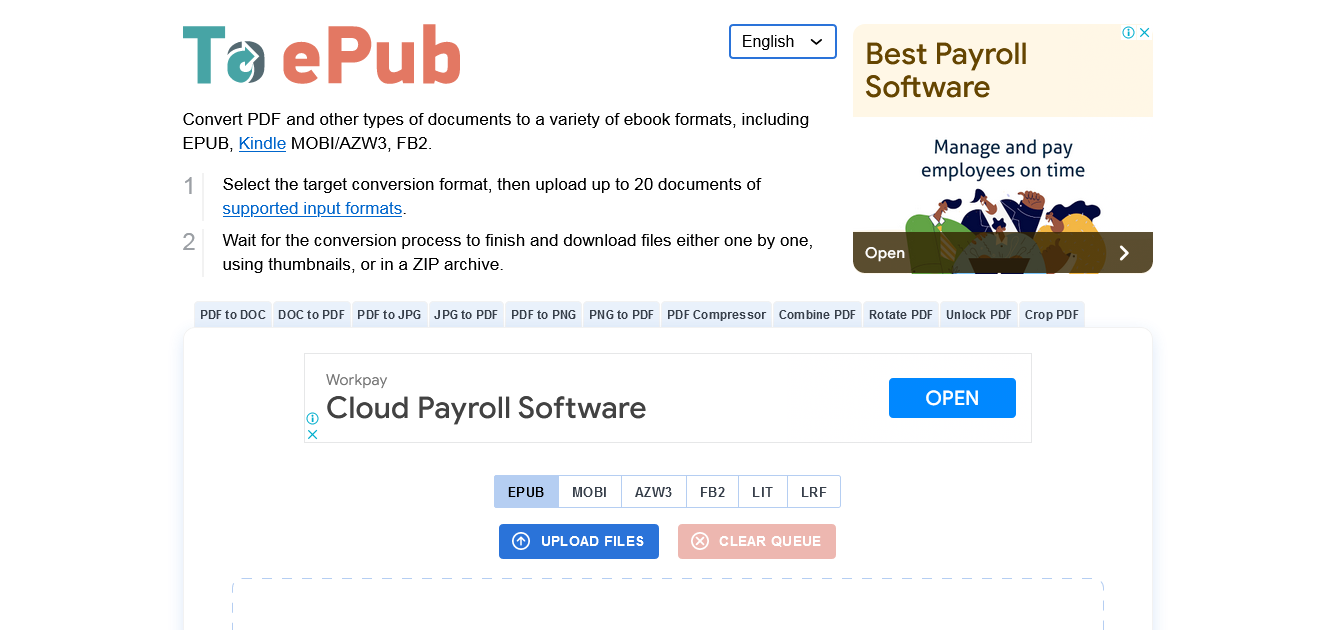 One of the top Ebook Conversion Services: To ePub