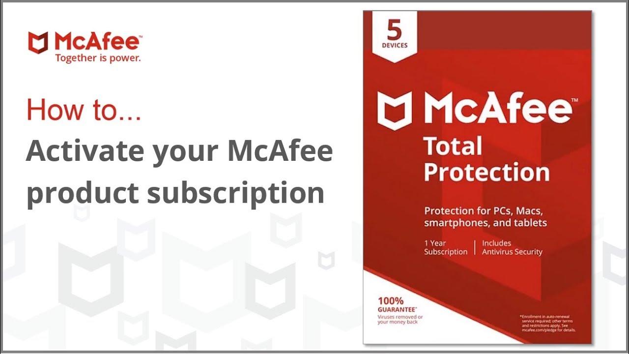 McAfee Activate - Enter your 25-digit activation key | Mcafee.com/activate